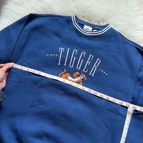 Disney Parks Tigger Pullover Sweatshirt for Adults XS Winnie the Pooh Embroider - Picture 11 of 16